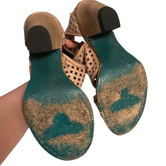 Lane Boots LB0415 leather cut out ankle boot 8M - Picture 4 of 5